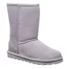 Bearpaw Womens Elle Short Fur Boot - Grey -Shoe Shop US 01 300728 00