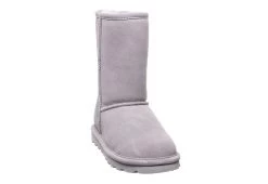 Bearpaw Womens Elle Short Fur Boot - Grey 11 Bearpaw Womens Elle Short Fur Boot - Grey -Shoe Shop US 01 300728 02