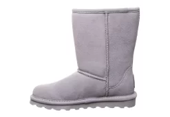Bearpaw Womens Elle Short Fur Boot - Grey 12 Bearpaw Womens Elle Short Fur Boot - Grey -Shoe Shop US 01 300728 03