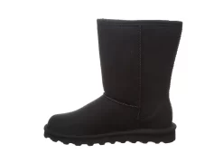 Bearpaw Womens Elle Short Vegan Fur Boot - Black 12 Bearpaw Womens Elle Short Vegan Fur Boot - Black -Shoe Shop US 01 300736 03