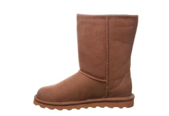Bearpaw Womens Elle Short Vegan Fur Boot - Tan -Shoe Shop US 01 300737 03