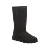 Bearpaw Womens Elle Tall Vegan Fur Boot - Black