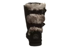 Bearpaw Womens Eloise Fur Boot - Black -Shoe Shop US 01 300743 04