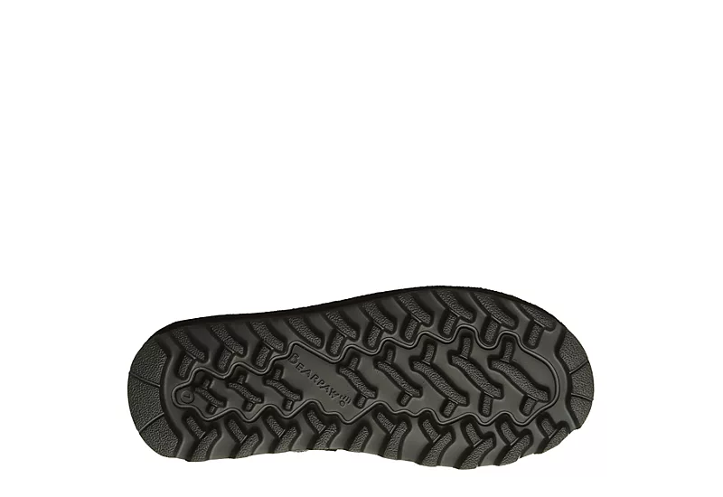 Bearpaw Womens Marta Lace-up Fur Boot - Black 9 Bearpaw Womens Marta Lace-up Fur Boot - Black - Image 7