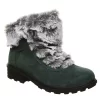 Bearpaw Womens Serenity Lace Up Fur Boot - Dark Green 1 Bearpaw Womens Serenity Lace Up Fur Boot - Dark Green -Shoe Shop US 01 300809 00