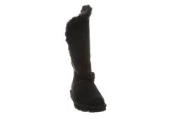 Bearpaw Womens Sheilah Fur Boot - Black -Shoe Shop US 01 300811 02