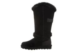Bearpaw Womens Sheilah Fur Boot - Black -Shoe Shop US 01 300811 03
