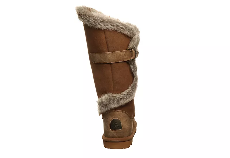 Bearpaw Womens Sheilah Fur Boot - Tan 7 Bearpaw Womens Sheilah Fur Boot - Tan - Image 5