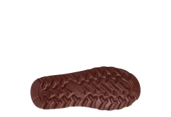 Bearpaw Womens Skye Lace-up Fur Boot - Dark Red -Shoe Shop US 01 300814 06