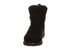 Bearpaw Womens Wellston Fur Boot - Black -Shoe Shop US 01 300826 02