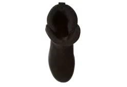 Bearpaw Womens Wellston Fur Boot - Black -Shoe Shop US 01 300826 05