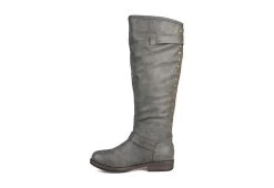 Journee Collection Womens Spokane Extra Wide Calf Tall Boot - Dark Grey -Shoe Shop US 01 300946 03