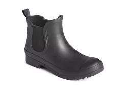 Sperry Womens Walker Chelsea Rain Boot - Black