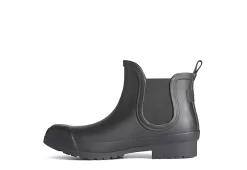 Sperry Womens Walker Chelsea Rain Boot - Black -Shoe Shop US 01 301730 02