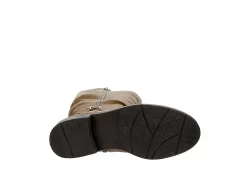 Xappeal Womens Nadeen Wide Calf Riding Boot - Taupe -Shoe Shop US 01 301863 06