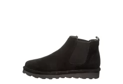 Bearpaw Womens Drew Short Fur Boot - Black -Shoe Shop US 01 301867 02