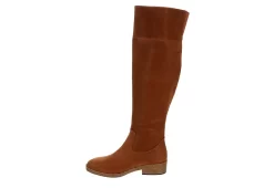 Eva & Zoe Womens Bria Wide Calf Tall Boot - Cognac -Shoe Shop US 01 301948 03