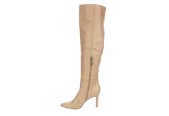 Xappeal Womens Miranda Wide Calf Over The Knee Boot - Latte -Shoe Shop US 01 301978 03