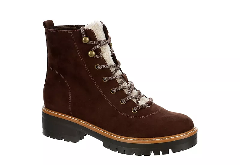 Michael By Michael Shannon Womens Keegan Lace-up Boot - Brown 3 Michael By Michael Shannon Womens Keegan Lace-up Boot - Brown