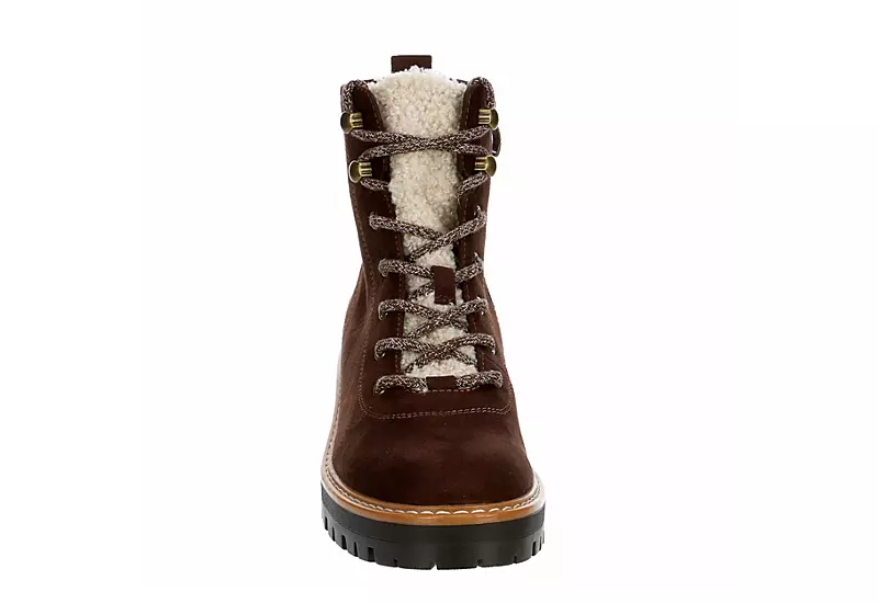 Michael By Michael Shannon Womens Keegan Lace-up Boot - Brown 5 Michael By Michael Shannon Womens Keegan Lace-up Boot - Brown - Image 3