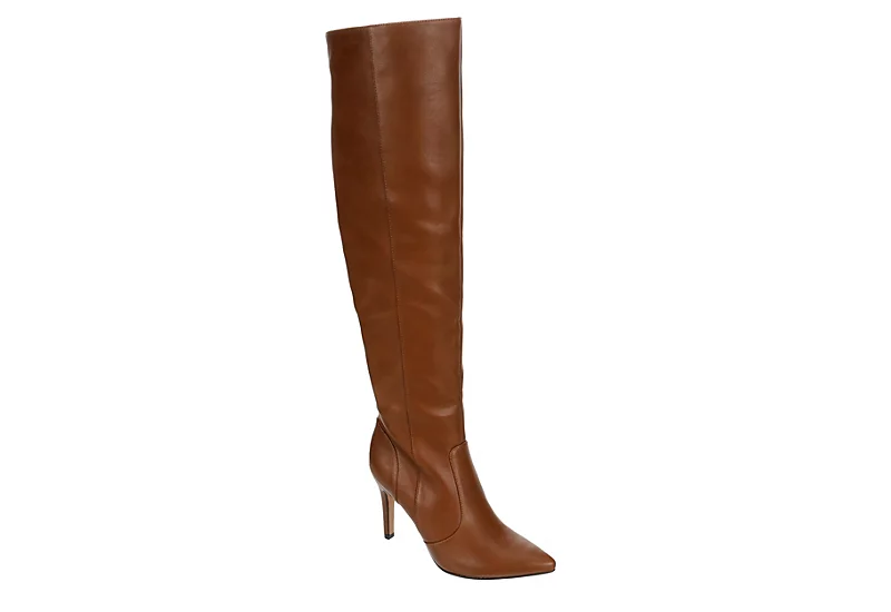 Xappeal Womens Miranda Wide Calf Over The Knee Boot - Mocha 3 Xappeal Womens Miranda Wide Calf Over The Knee Boot - Mocha