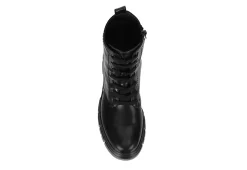 Limelight Womens Rudy Combat Boot - Black -Shoe Shop US 01 302010 05