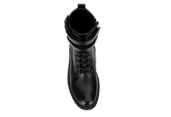 Limelight Womens Burnette Lace Up Boot - Black -Shoe Shop US 01 302016 05