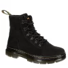 Dr. Martens Dr.martens Womens Combs Suede Combat Boot - Black -Shoe Shop US 01 302021 00