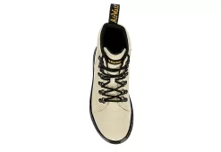 Dr. Martens Dr.martens Womens Combs Suede Combat Boot - Off White -Shoe Shop US 01 302022 05