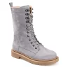 Journee Collection Womens Cadee Bootie - Grey -Shoe Shop US 01 302203 00