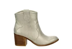 Dirty Laundry Womens Unite Western Boot - Gold -Shoe Shop US 01 302377 01