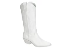 Shoe Shop 33 Madden Girl Womens Redford Western Boot - White