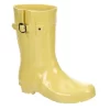 London Fog Womens Piccadilly Rain Boot - Yellow -Shoe Shop US 01 302400 00