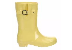 London Fog Womens Piccadilly Rain Boot - Yellow -Shoe Shop US 01 302400 01