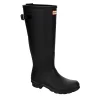 Hunter Boots Llc Womens Original Back Adj Gloss Rain Boot - Black -Shoe Shop US 01 302431 00