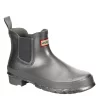 Hunter Boots Llc Womens Original Chelsea Cosmic Rain Boot - Silver -Shoe Shop US 01 302434 00