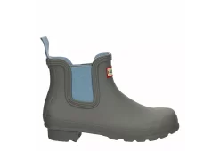 Hunter Boots Llc Womens Original Chelsea Rain Boot - Grey -Shoe Shop US 01 302440 01