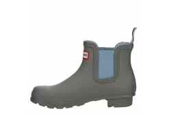Hunter Boots Llc Womens Original Chelsea Rain Boot - Grey -Shoe Shop US 01 302440 03