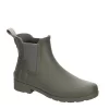 Hunter Boots Llc Womens Original Refined Chelsea Rain Boot - Grey -Shoe Shop US 01 302443 00