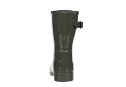Hunter Boots Llc Womens Original Refined Short Gloss Rain Boot - Grey -Shoe Shop US 01 302445 04