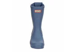 Hunter Boots Llc Womens Original Back Adj Rain Boot - Blue 11 Hunter Boots Llc Womens Original Back Adj Rain Boot - Blue -Shoe Shop US 01 302450 02