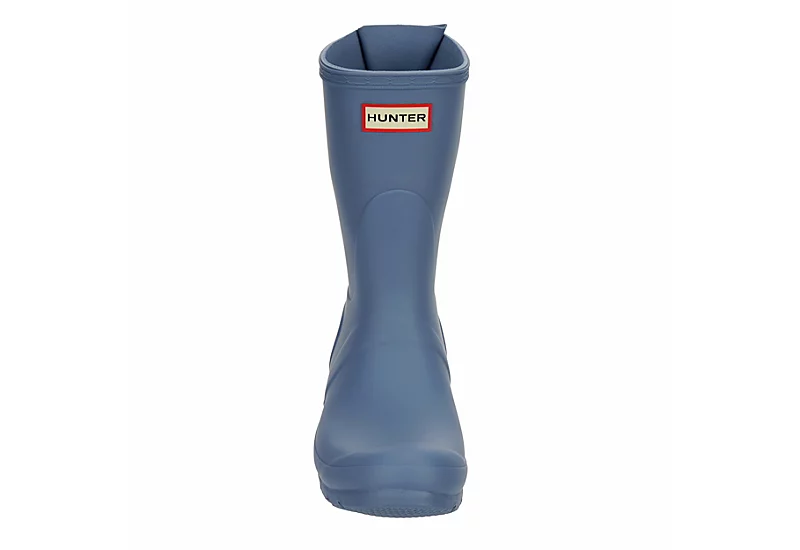 Hunter Boots Llc Womens Original Back Adj Rain Boot - Blue 5 Hunter Boots Llc Womens Original Back Adj Rain Boot - Blue - Image 3