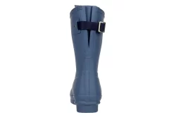 Hunter Boots Llc Womens Original Back Adj Rain Boot - Blue 13 Hunter Boots Llc Womens Original Back Adj Rain Boot - Blue -Shoe Shop US 01 302450 04