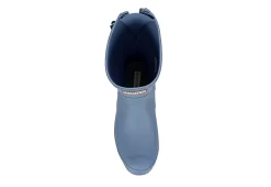Hunter Boots Llc Womens Original Back Adj Rain Boot - Blue 14 Hunter Boots Llc Womens Original Back Adj Rain Boot - Blue -Shoe Shop US 01 302450 05