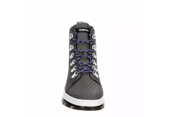 Dr. Martens Dr.martens Womens Combs W Nylon Boot - Grey -Shoe Shop US 01 302480 02