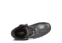 Sperry Womens Syren Gulf Metallic Animal Duck Boot - Black 13 Sperry Womens Syren Gulf Metallic Animal Duck Boot - Black -Shoe Shop US 01 302509 04