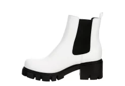 Madden Girl Womens Tessa Chelsea Boot - White -Shoe Shop US 01 302520 03