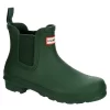 Hunter Boots Llc Womens Original Chelsea Rain Boot - Dark Green -Shoe Shop US 01 302665 00