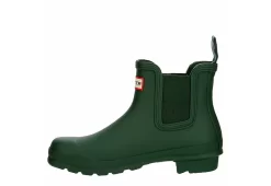 Hunter Boots Llc Womens Original Chelsea Rain Boot - Dark Green -Shoe Shop US 01 302665 03