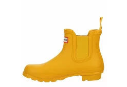 Hunter Boots Llc Womens Original Chelsea Rain Boot - Yellow -Shoe Shop US 01 302667 03